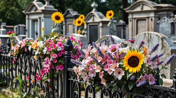 Décorer un cimetière avec des fleurs artificielles : conseils et idées