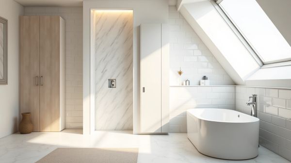 Transformez votre salle de bain en un espace fonctionnel et esthétique